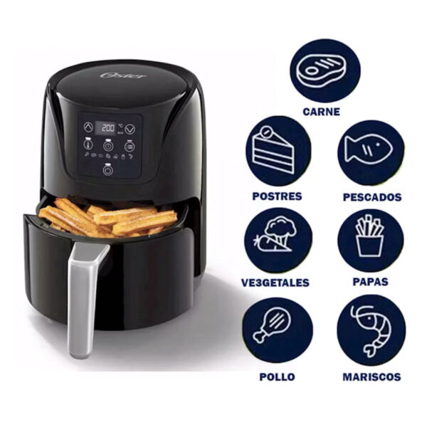 FREIDORA DE AIRE DIGITAL OSTER 1.8 LT- CKSTAF18D - Imagen 2