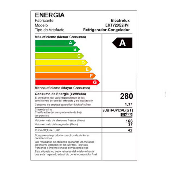 Frigobar Electrolux 50L Silver  Cerradura con Llave ERD50G2HP - Imagen 3